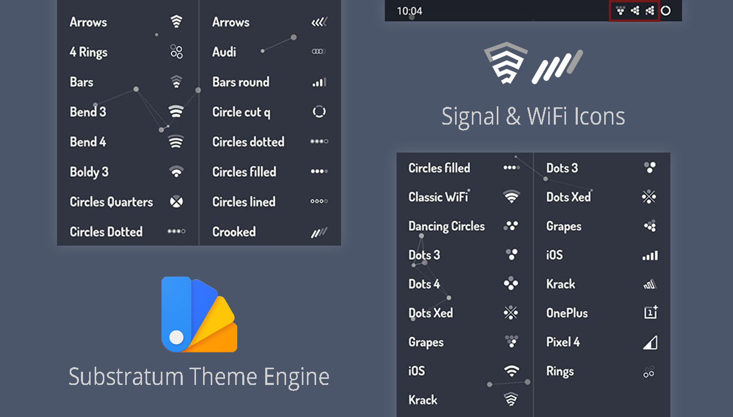 Signal & WiFi Icons Theme